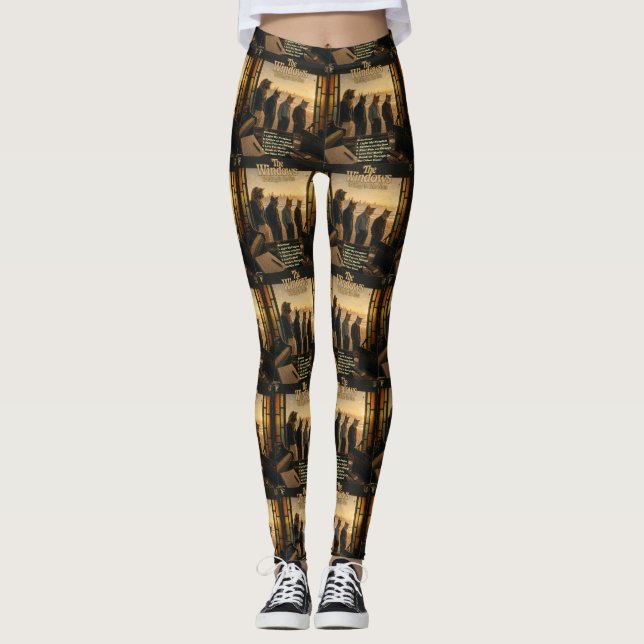 The Windows Album: a Parody Leggings (Front)
