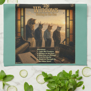 The Windows Album: a Parody Tea Towel