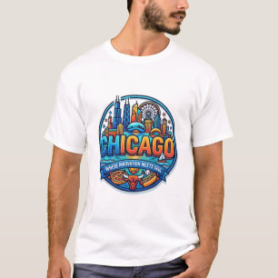 THE WINDY CITY CHICAGO T-Shirt
