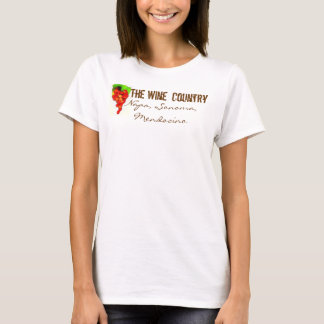 The Wine Country : Napa, Sonoma, Mendocino T-Shirt