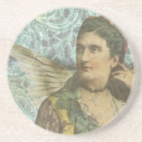 The Winged Lady Digital Collage