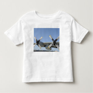 The wings of an LC-130 Hercules Toddler T-Shirt