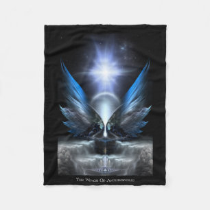 The Wings Of Anthropolis Fleece Blanket