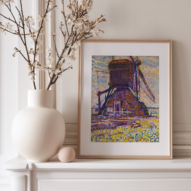 The Winkel Mill | Piet Mondrian Poster (Creator Uploaded)