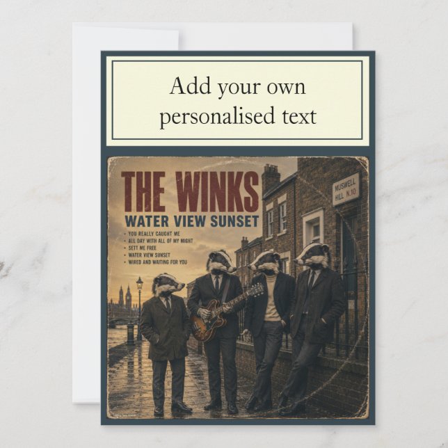 The Winks Album: a parody (Front)