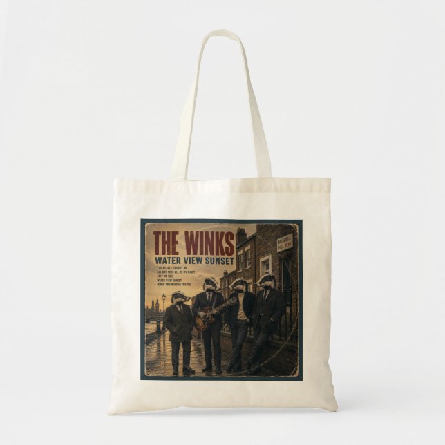 The Winks Album: a parody Tote Bag (Front)