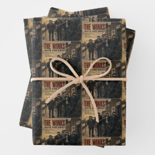 The Winks Album: a parody Wrapping Paper Sheet