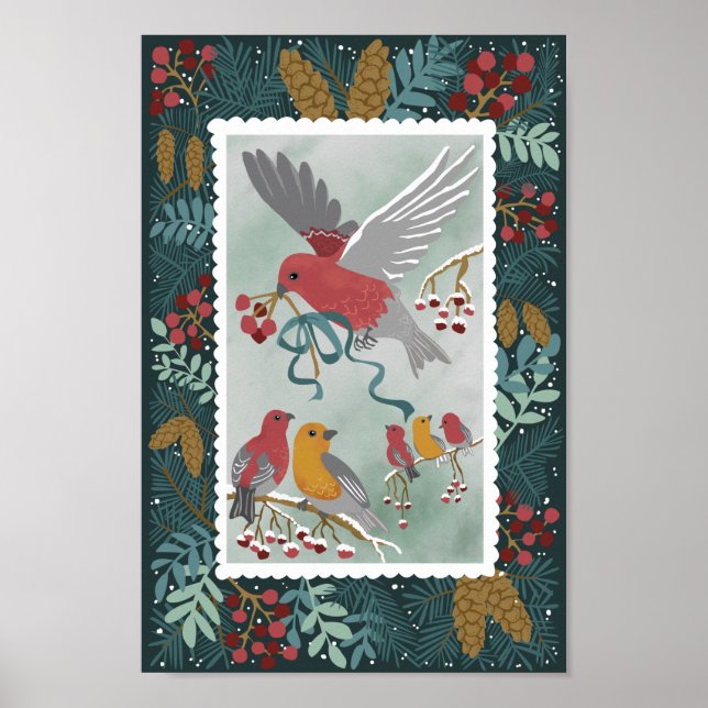 The Winter Earth Song Green Poster (Front)