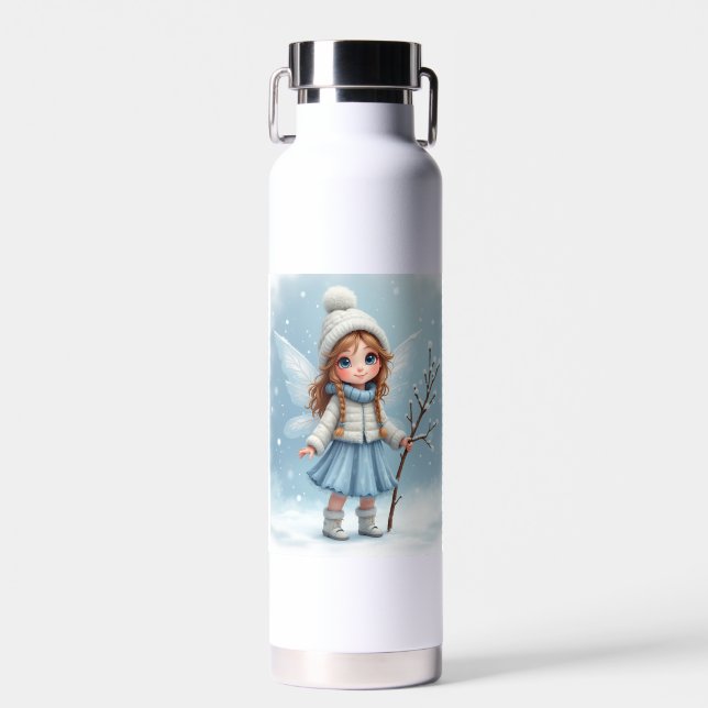 The winter fairy Water Bottles (Front)
