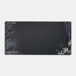 The Winter Forest Stag Edition Desk Mat