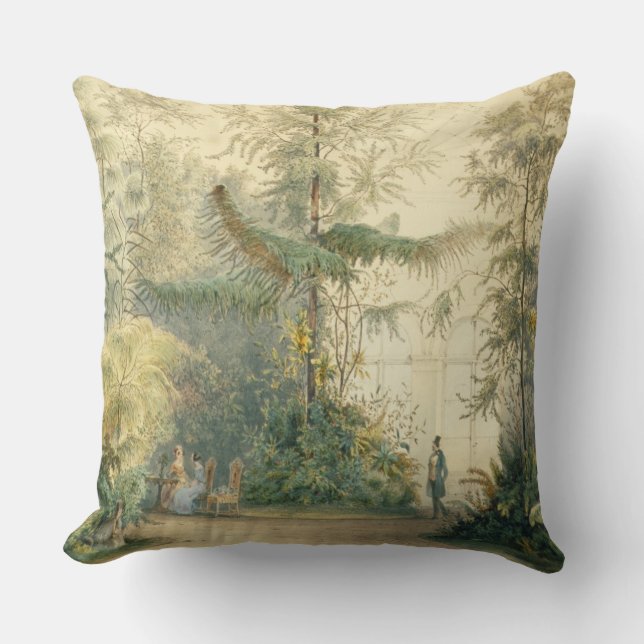 The Winter Garden of the Hofburg Palace, Vienna, 1 Cushion (Front)