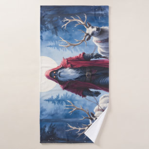 The Winter King Arrives. Bath Towel Set