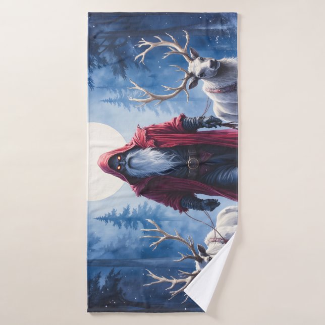 The Winter King Arrives.  Bath Towel Set (Bath Towel)