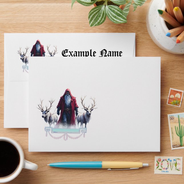 The Winter King Arrives. Envelope (Desk)