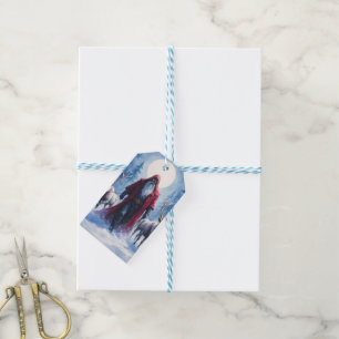 The Winter King Arrives. Gift Tags