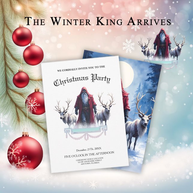 The Winter King Arrives.  Invitation (Creator Uploaded)