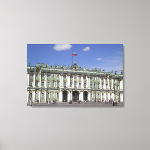 The Winter Palace, St Petersburg, Russia (RF) Canvas Print