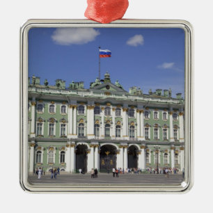 The Winter Palace, St Petersburg, Russia (RF) Metal Tree Decoration