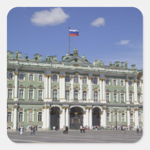 The Winter Palace, St Petersburg, Russia (RF) Square Sticker