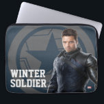 The Winter Soldier Character Art Laptop Sleeve<br><div class="desc">The Falcon And The Winter Soldier | Featuring Sebastian Stan as The Winter Soldier | Check out this character art for The Winter Soldier!</div>