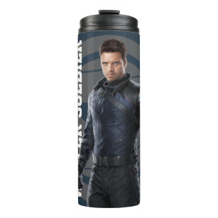 The Winter Soldier Character Art Thermal Tumbler