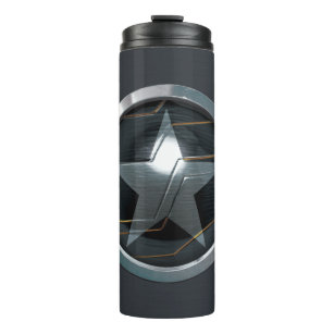 The Winter Soldier Icon Badge Thermal Tumbler