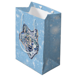 The Winter Wolf Medium Gift Bag