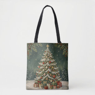 The Winter Woodland's Crown Jewel Tote Bag