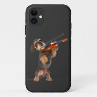 The Wirehair Dachshund Violinist
