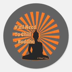 The Wisdom of The Buddha - A MisterP Sticker