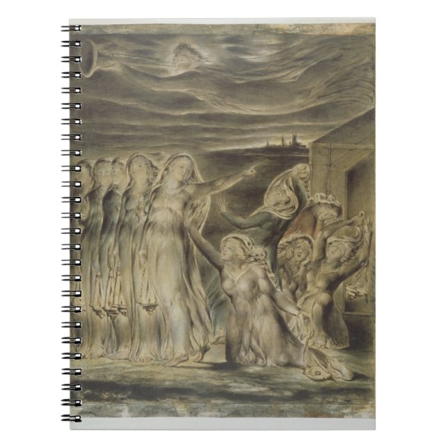 The Wise and Foolish Virgins, c.1822 (w/c and pen Notebook (Front)
