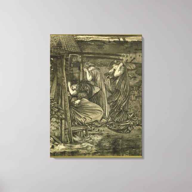 The Wise and Foolish Virgins Canvas Print (Front)