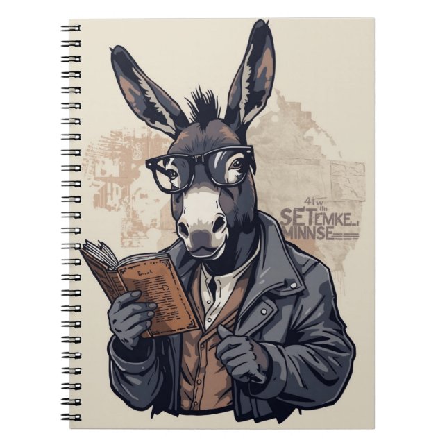 The Wise Donkey Notebook (Front)