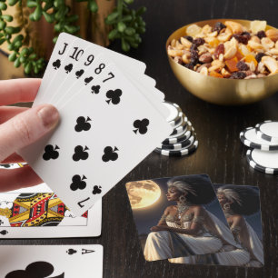 The Wise Woman Playing Cards