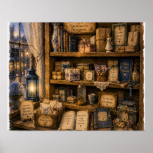 The Wishing Shelf, Plate RH-WC-017 Poster