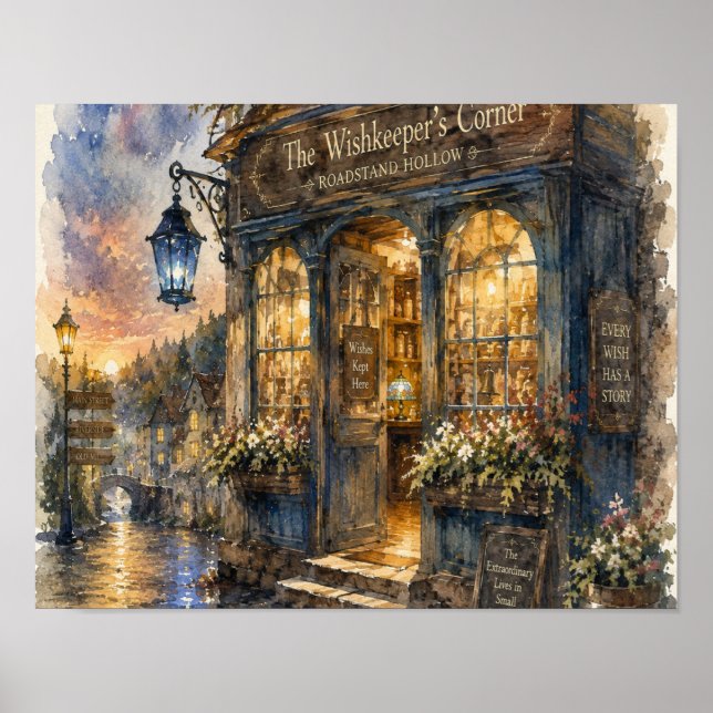 The Wishkeeper's Corner Plate RH-WC-001 Poster (Front)
