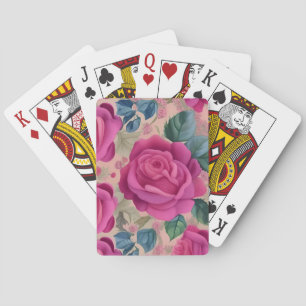 The Wisper Of Roses - Soft And Serene Playing Cards