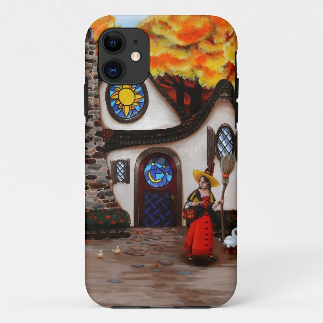 The Witch and her Geese Case-Mate iPhone Case (Back)