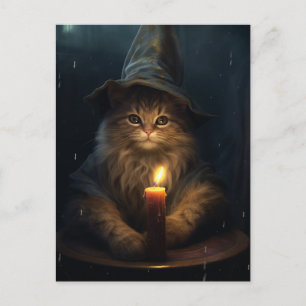 The Witch Cat Postcard
