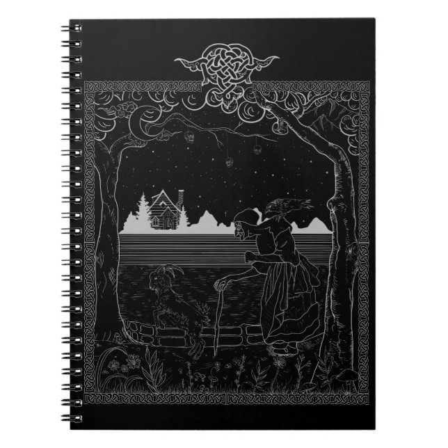 The Witch in the Wood: Untold Folktale Notebook (Front)