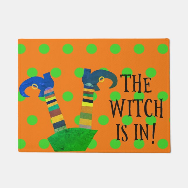 The Witch Is In Doormat (Front)