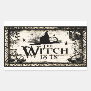 The Witch Is In! Stickers