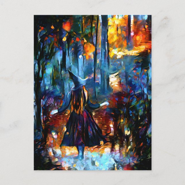 The Witch Postcard (Front)