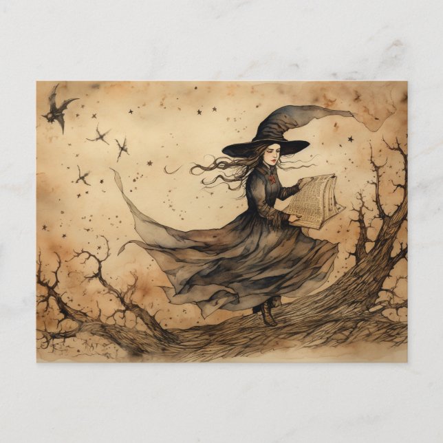 The Witch Postcard (Front)