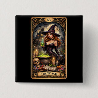 The Witch’s Brew 15 Cm Square Badge