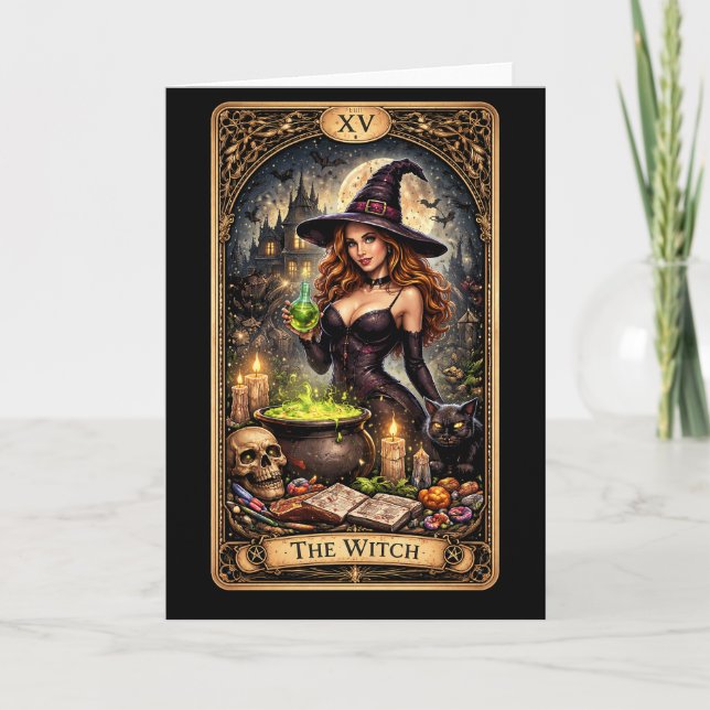 The Witch’s Brew Holiday Card (Front)