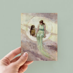 The Witch’s Daughter   Frederick Stuart Church Postcard