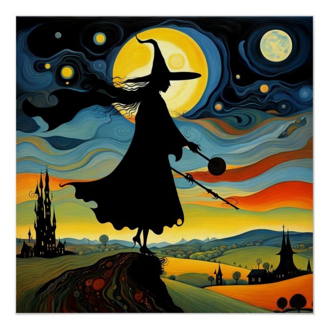 The Witch watches Poster (Front)