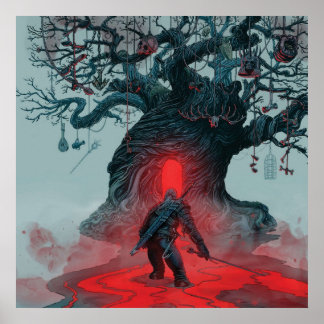 The Witcher Game Artwork Poster