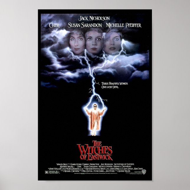 THE WITCHES OF EASTWICK POSTER (Front)